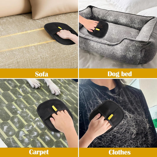 Static Pet Hair Removal Glove